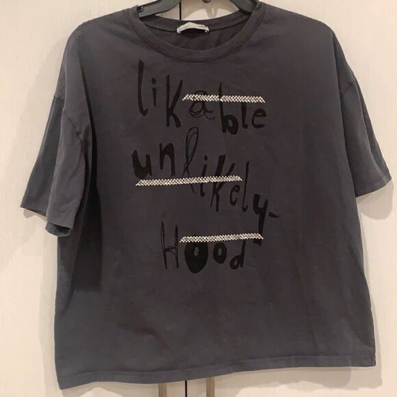 Zara gray stone top - Picture 1 of 8